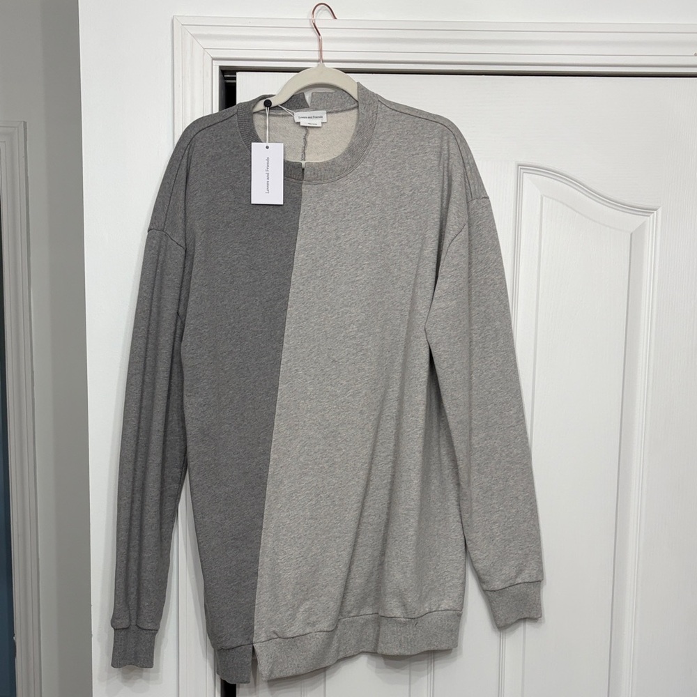 NWT Lovers and Friends Revolve Gray Women’s Sweater Dress